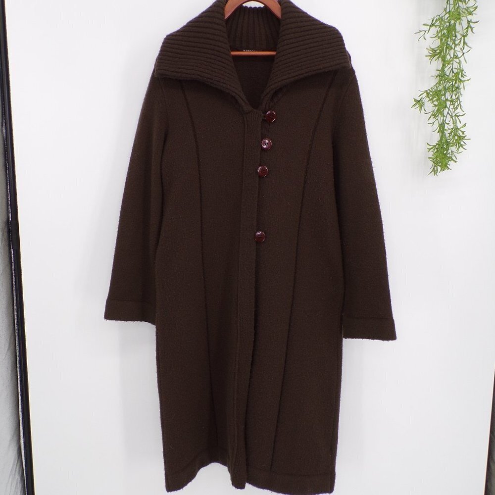 Maglieria Manooch Women's Cardigan Knit Sweater Duster - fits like a meduim